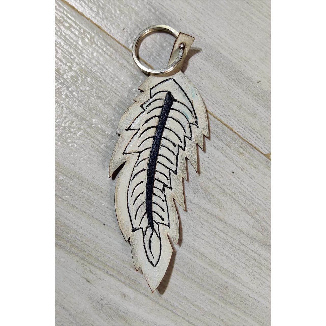 Leaf Keychain