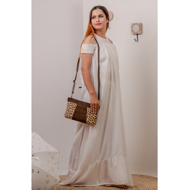 Cowhide Sling Bag